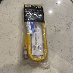 Gas Connector Kit 4 Ft x 5/8” for gas Cooking and Laundry Applicants