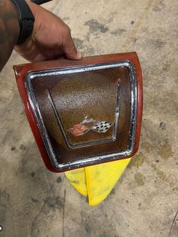 1961 impala rear speaker grille