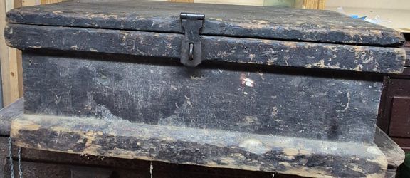 Early 1900's Cotton Mill Wooden Box