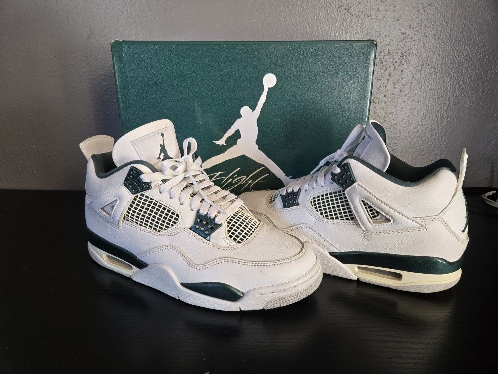 Air Jordan 4 Retro Ozidized Green