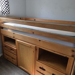 Twin Bed With Dresser Base