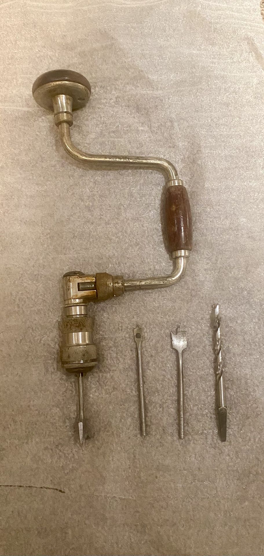 Vintage Brace And Bit