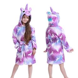 Unicorn Custom Kids Bathrobe Made To Order