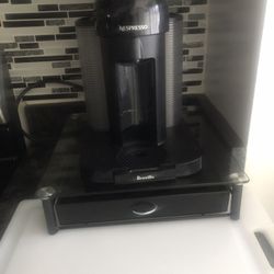 Nespresso Coffee Machine With Pod Storage