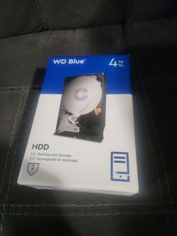WD Blue 4TB 3.5" Internal HDD