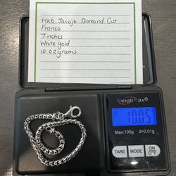 14KT White Gold Jacoje Franco Bracelet