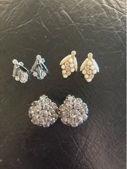 Vintage Clip-on Earrings