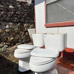Two Sterling Toilet