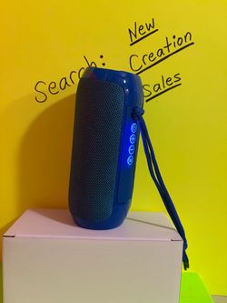BRAND NEW BLUE T&G Portable Wireless Bluetooth Speaker Rechargeable USB Type C Charging Music Player with Wrist Strap Compact Outdoor Travel Sound