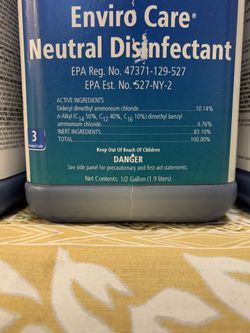Enviro Care Neutral Disinfectant