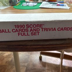 1990 Score Baseball Cards Full See.