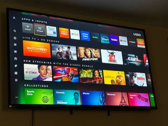 65 inch vizio 4k smart tv with wall mount‼️‼️