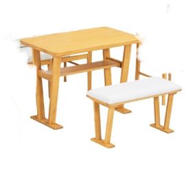 Wooden Dining Table and Bench Set new in the box