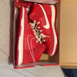 Nike Dunk High First Use Red