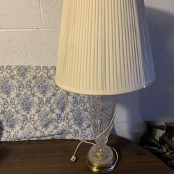Vintage Lamp Glass 