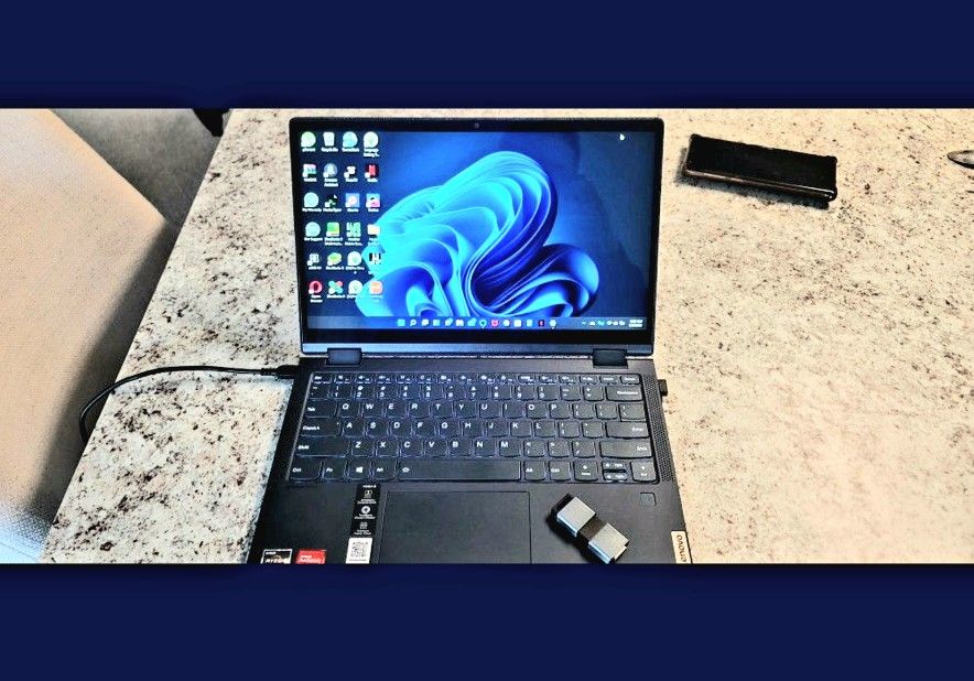 Lenovo Yoga 6 2 In 1 Touchscreen Laptop W/Backlit Keyboard Very Fast