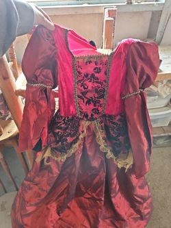Red Princess Dress