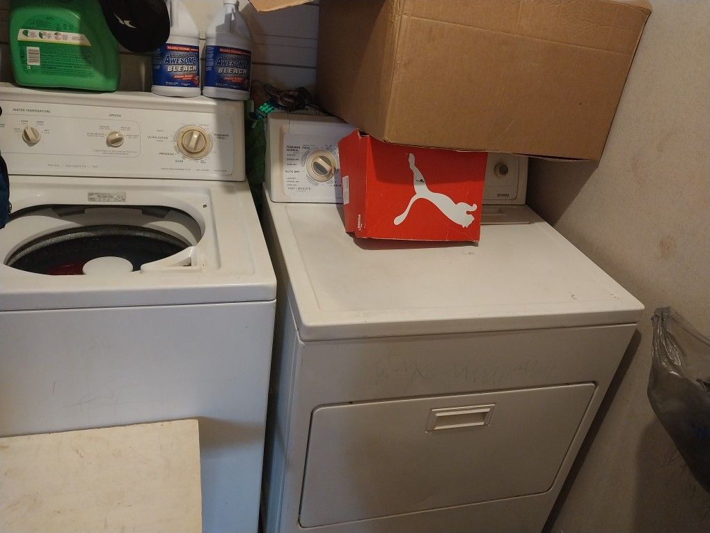 Washer And Dryer