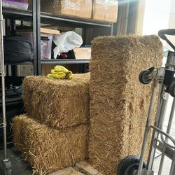 3 Large Hay Bales For Sale 