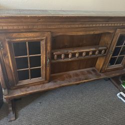 Wooden Bar Cabinet 