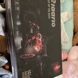 An electric remote control car