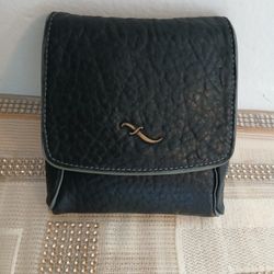 Rare Sevan Bicakci Large Leather Black Jewelry Pouch