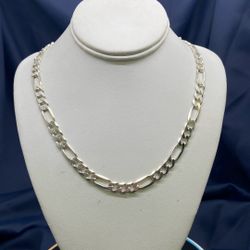 925 Silver Figaro Chain