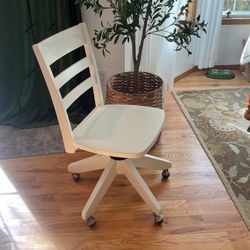 Pottery Barn Teen Swivel Rolling Desk Chair  - Originally  $249
