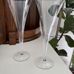 Tiffany & Co Trumpet Champagne Flutes (2)