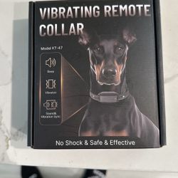 Dog Training Vibrating Remote Collar