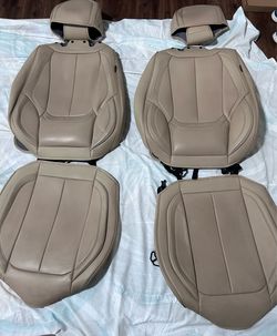 Leather seat covers