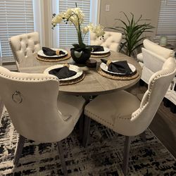 Dining Room Table And Chairs