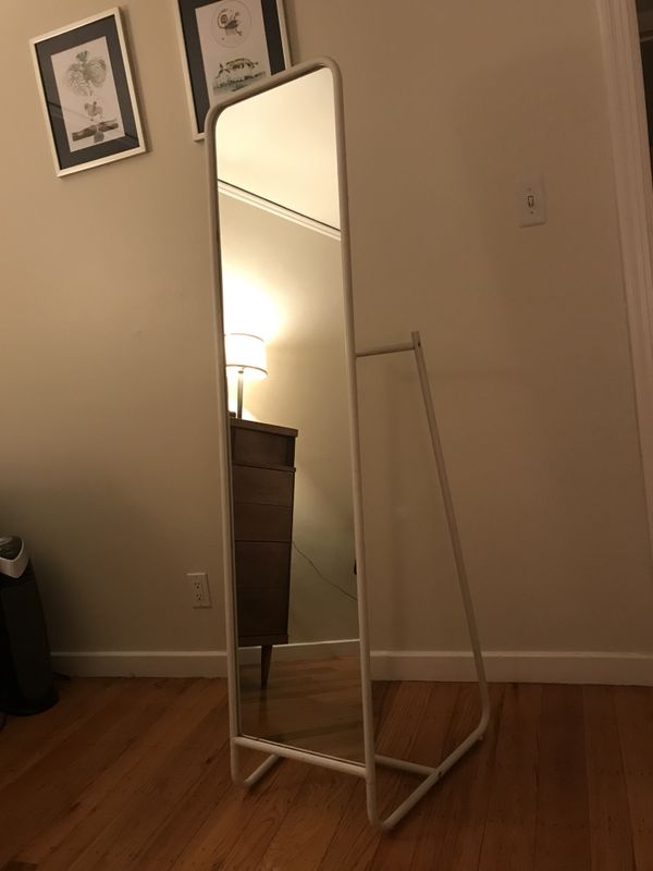Ikea Knapper Floor Mirror White Frame For In Belmont Ca Offerup