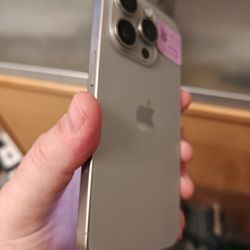 Flawless Titanium Tmobile/metro pcs Apple IPhone 15 Pro 128gb 