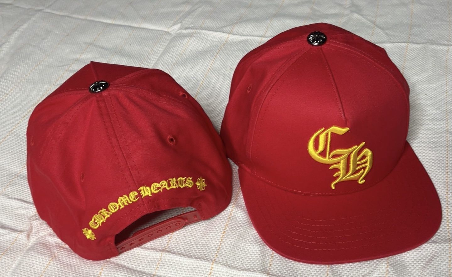 The cro-heart hat given by a friend