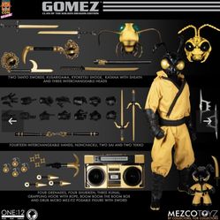 Mezco Gomez The Golden Dragon Ninja