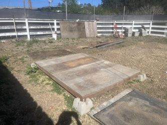 Wooden Base 6’x8’