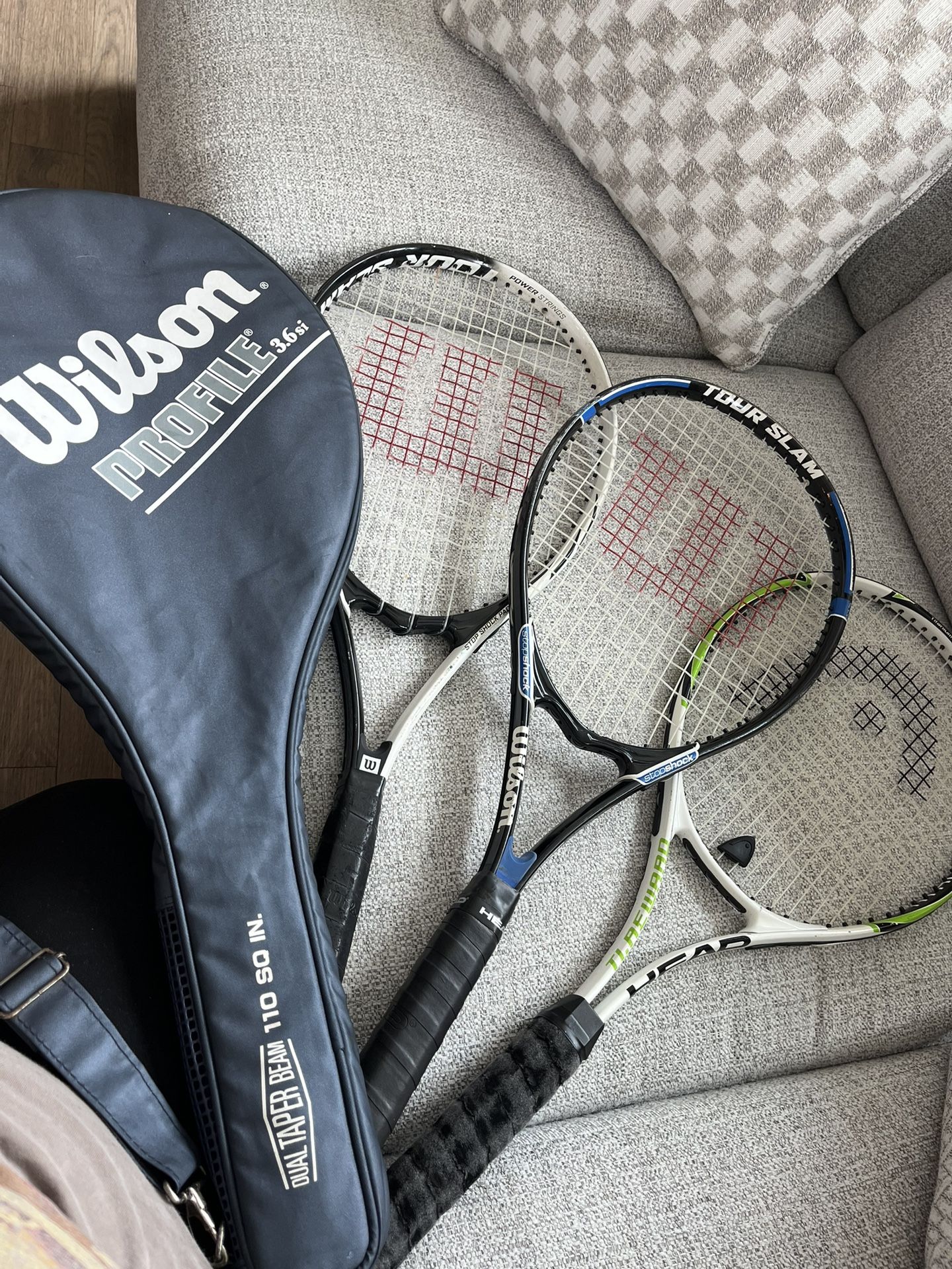 Tennis rackets