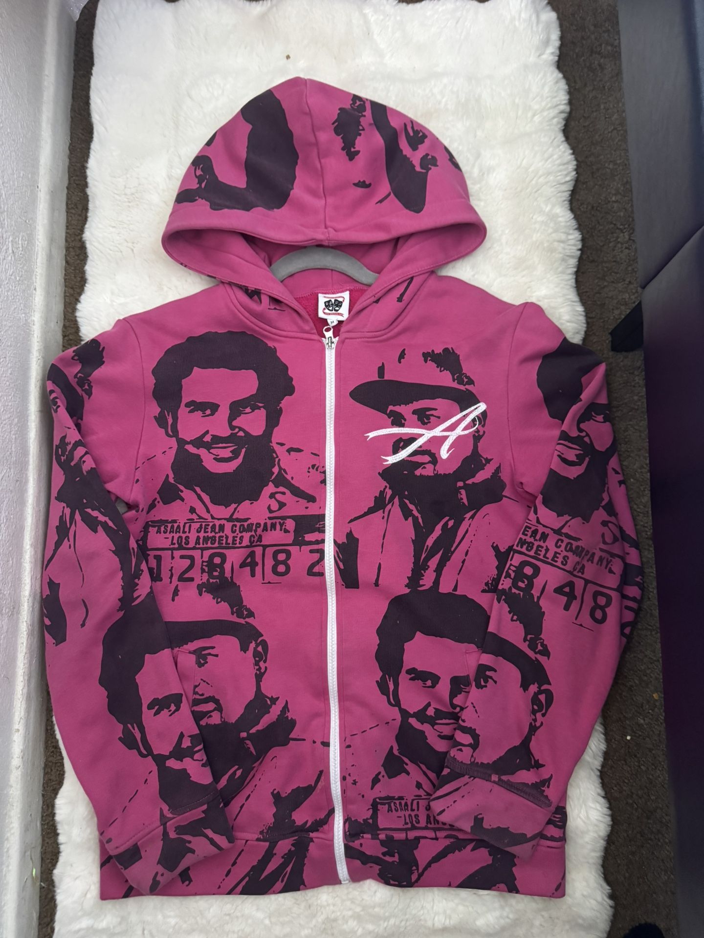 Asaali Hoodie Pink Size Medium