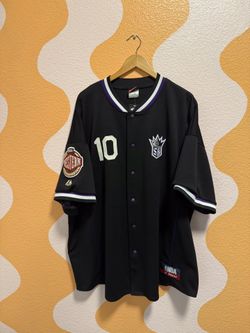 Vintage Majestic Mike Bibby Sacramento Kings Warm Up Jersey