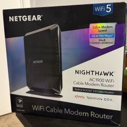 Netgear Nighthawk AC1900 WiFi Modem/Router