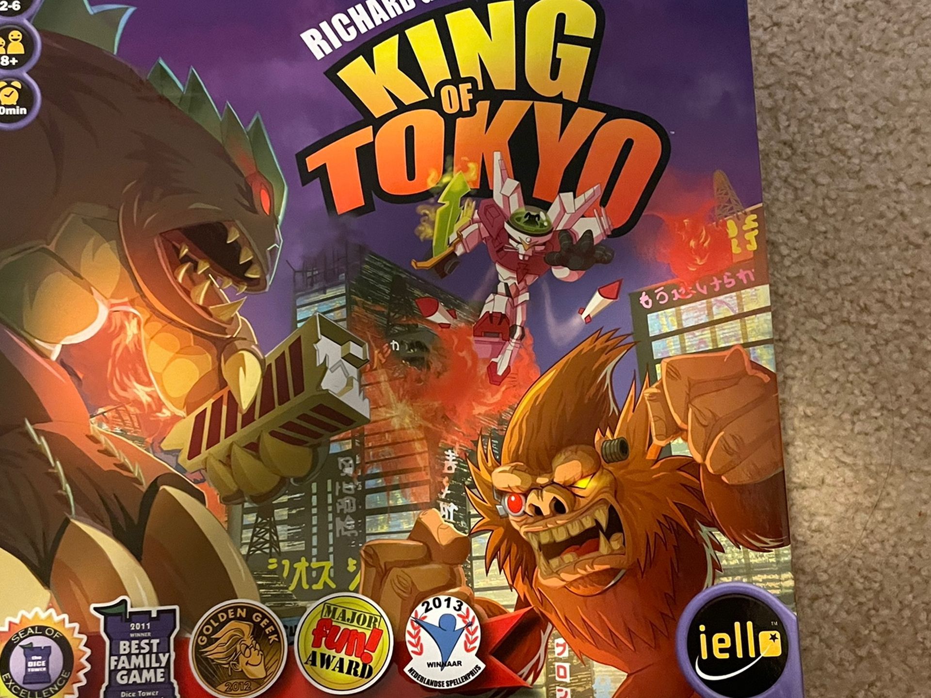 Kings Of Tokyo Board Game 