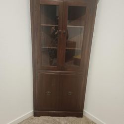 Corner Curio China Cabinet
