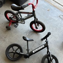Strider + Pedal Bike Combo