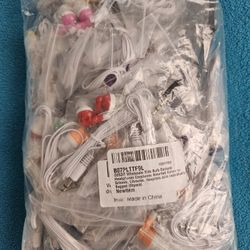 Kids Bulk Earbuds Headphones 50 Pack