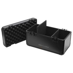 Odyssey K7120BL Utility Case for 120 7" Vinyl Records - Black