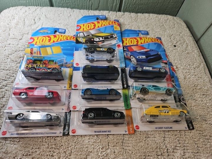 10 Lot Bundle Hot Wheels Brand New In Box Assorted Mix