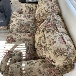 Couch  Set W/ Pullout Bed