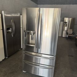 36” LG FRIDGE REFRIGERATOR NEVERA HELADERA FRIO REFRIGERADOR GOOD CONDITION DELIVERY 🚚 FREE WARRANTY 100 DAYS 7️⃣8️⃣6️⃣4️⃣2️⃣0️⃣1️⃣3️⃣4️⃣7️⃣