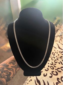 🔥 925 SILVER  FRANCO STYLE CHAIN — 26” 29.5G 5MM 🔥